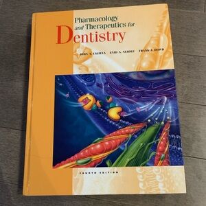 Pharmacology and Therapeutics for Dentistry 4th Ed Yagiela Hardcover